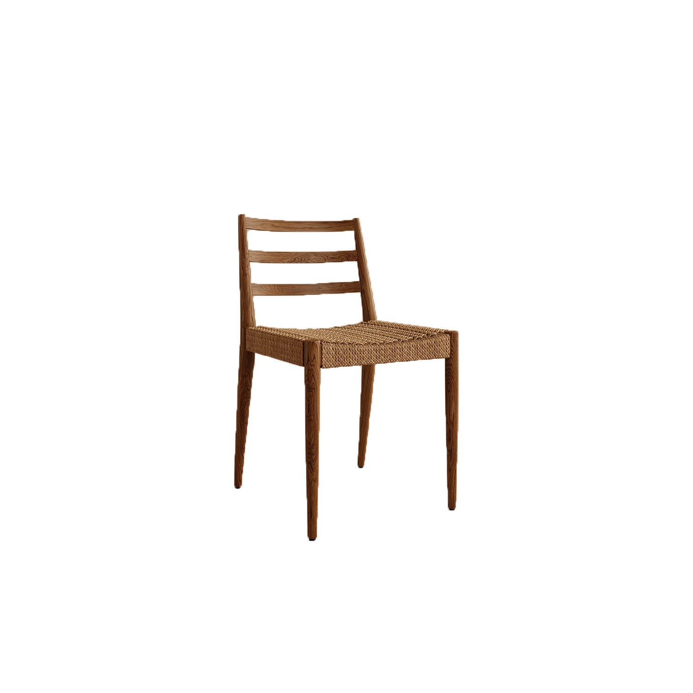 Zen Dining Chair, Woven Rattan