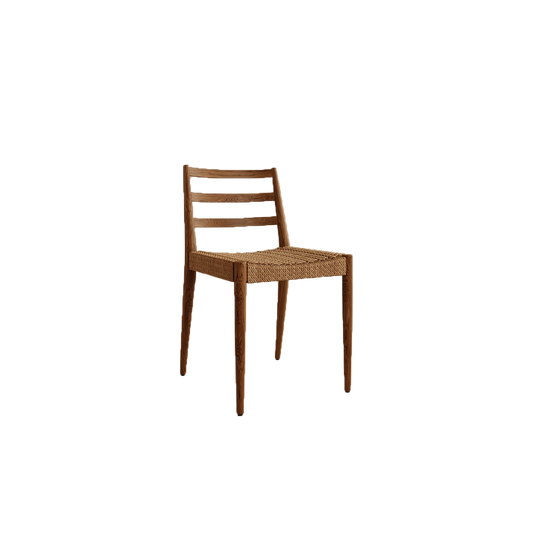 Zen Dining Chair, Woven Rattan