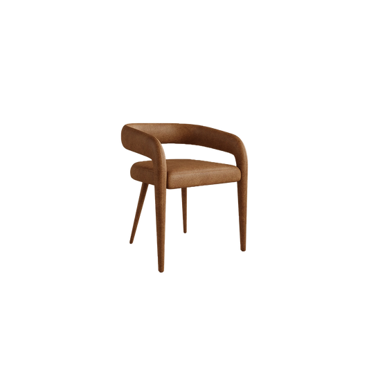 Silas Dining Chair, Leather