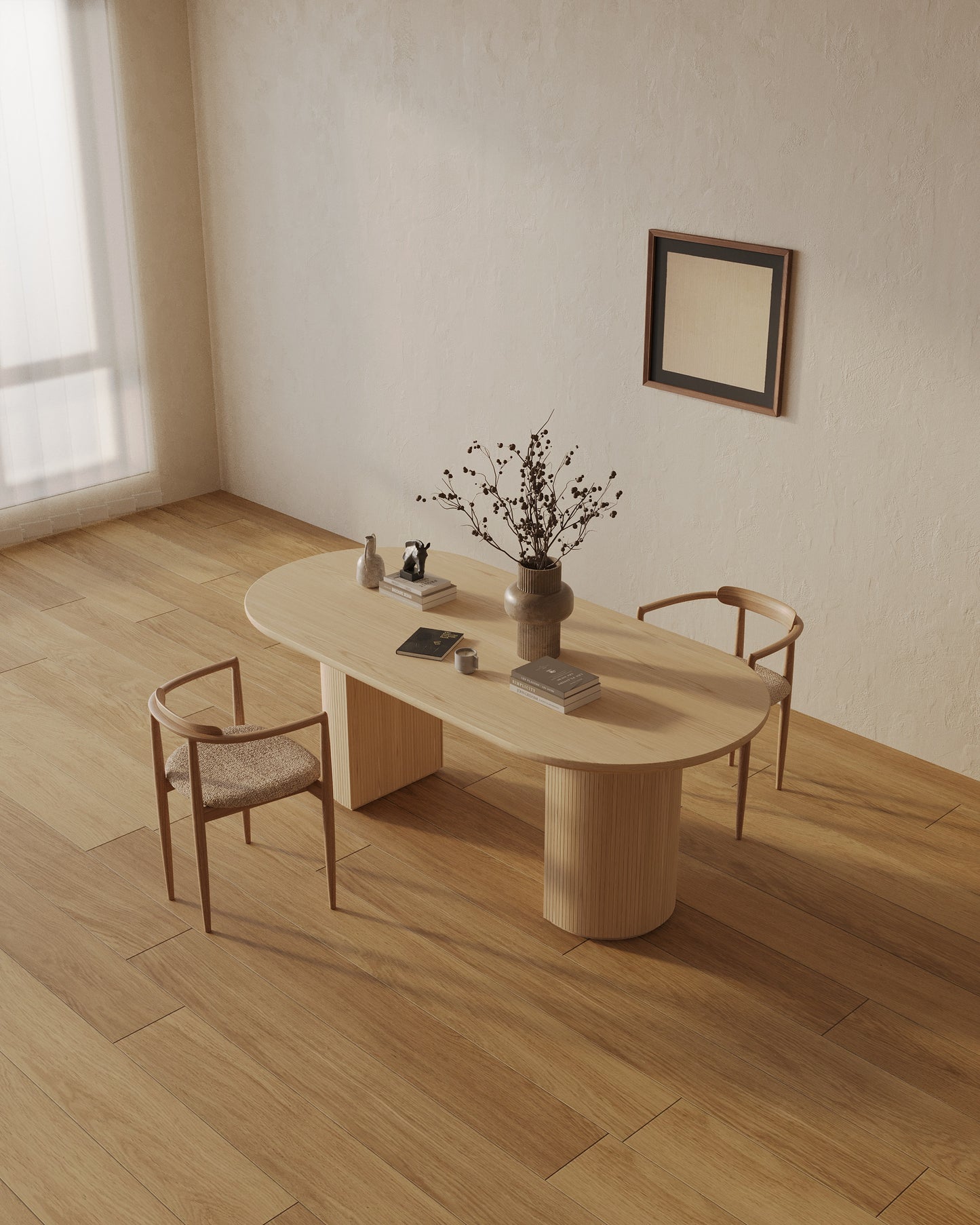 Tarian (Round end) Dinning Table