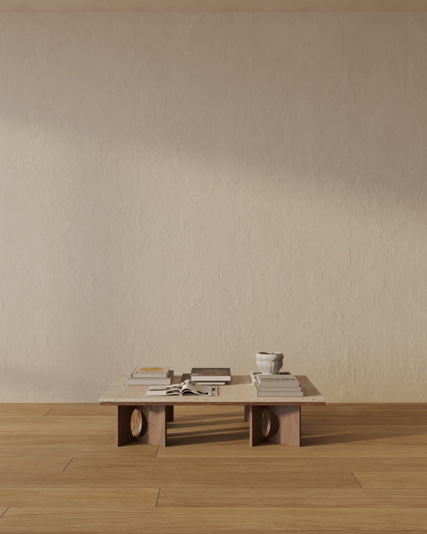 Merrick Coffee Table, Black Walnut Wood