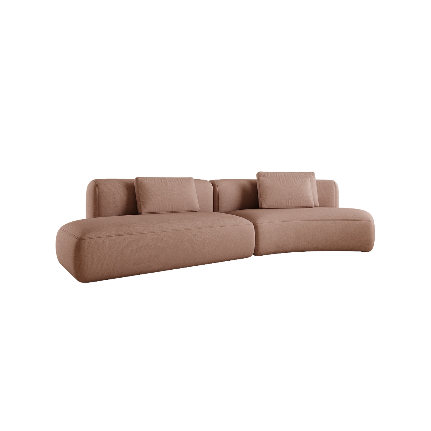 Cosy Curved Modular Sofa