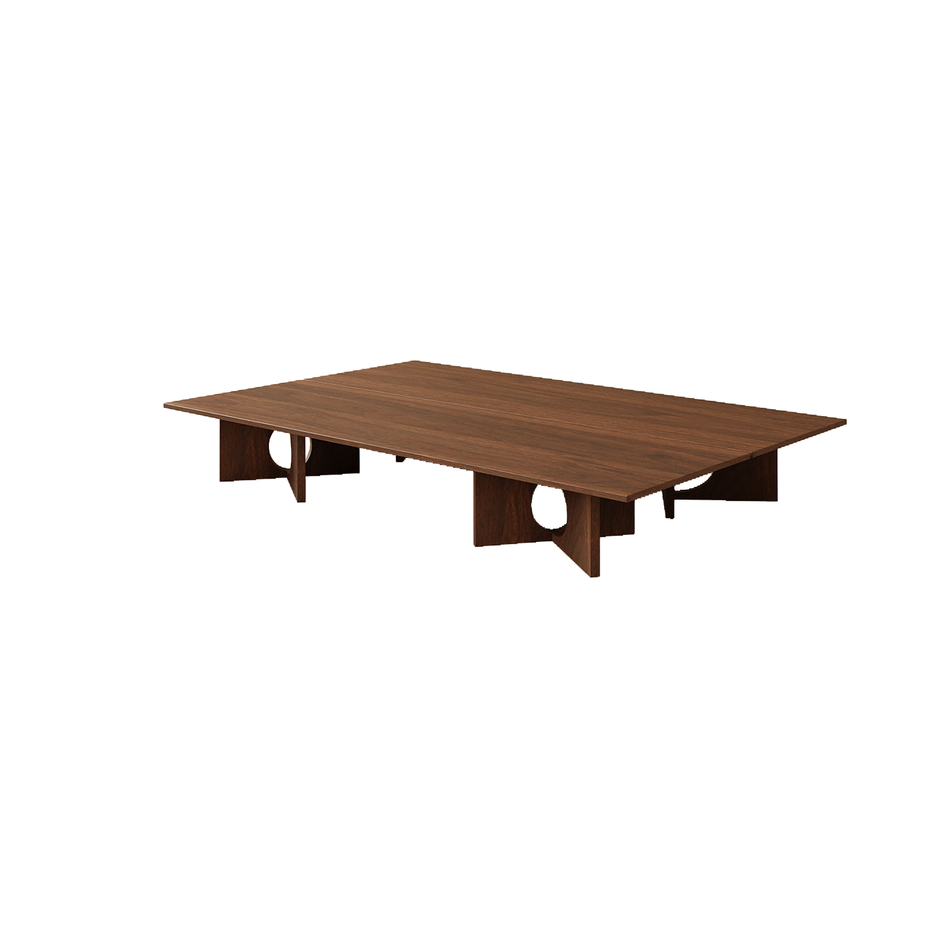 Merrick Coffee Table, Black Walnut Wood