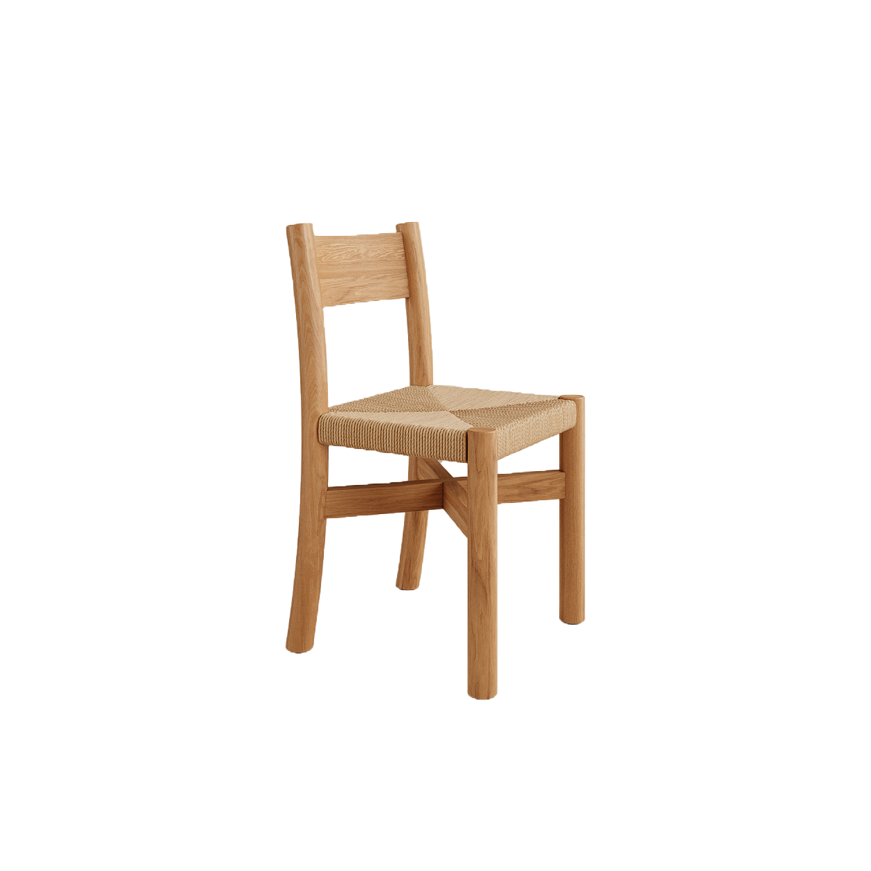 Aiko Dining Chair, Woven Rattan