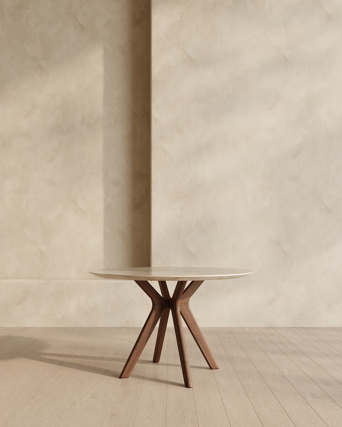 Lumen Dinning Table, Marble Table Top