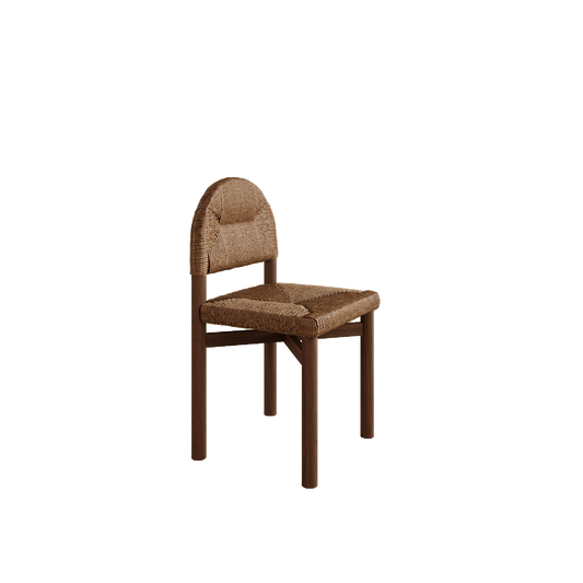 Hestia Dining Chair, Woven Rattan