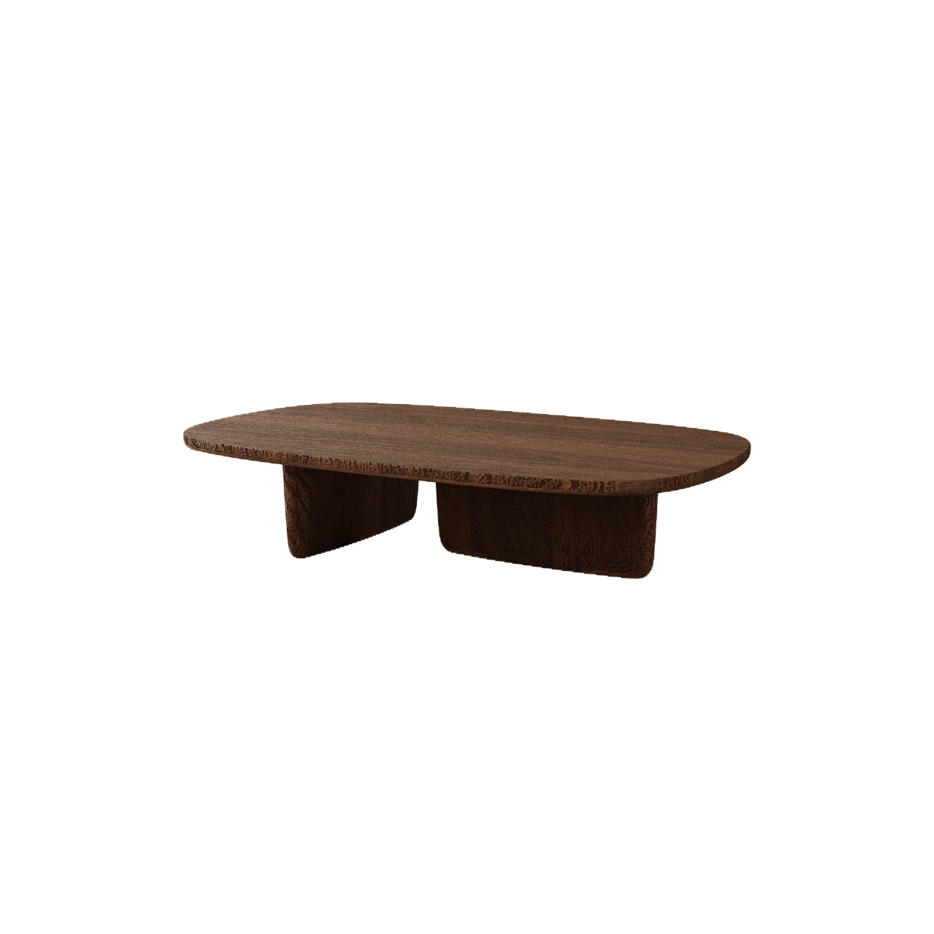 Lucian Coffee Table, Black Walnut Wood