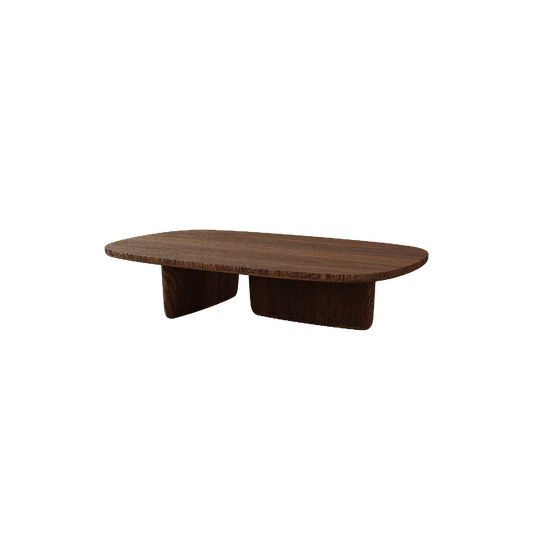 Lucian Coffee Table, Black Walnut Wood